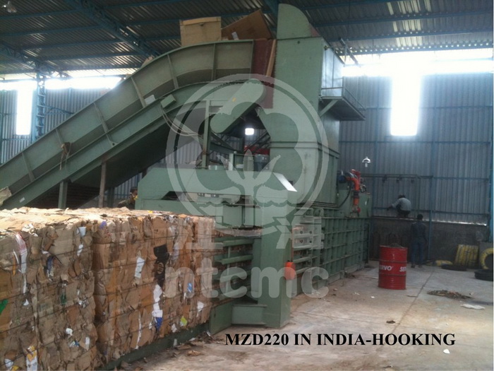 廢紙打包機(jī)在印度